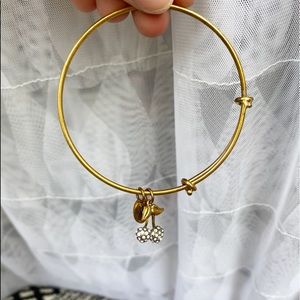 Juicy Couture Cherry Charm Bangle Bracelet